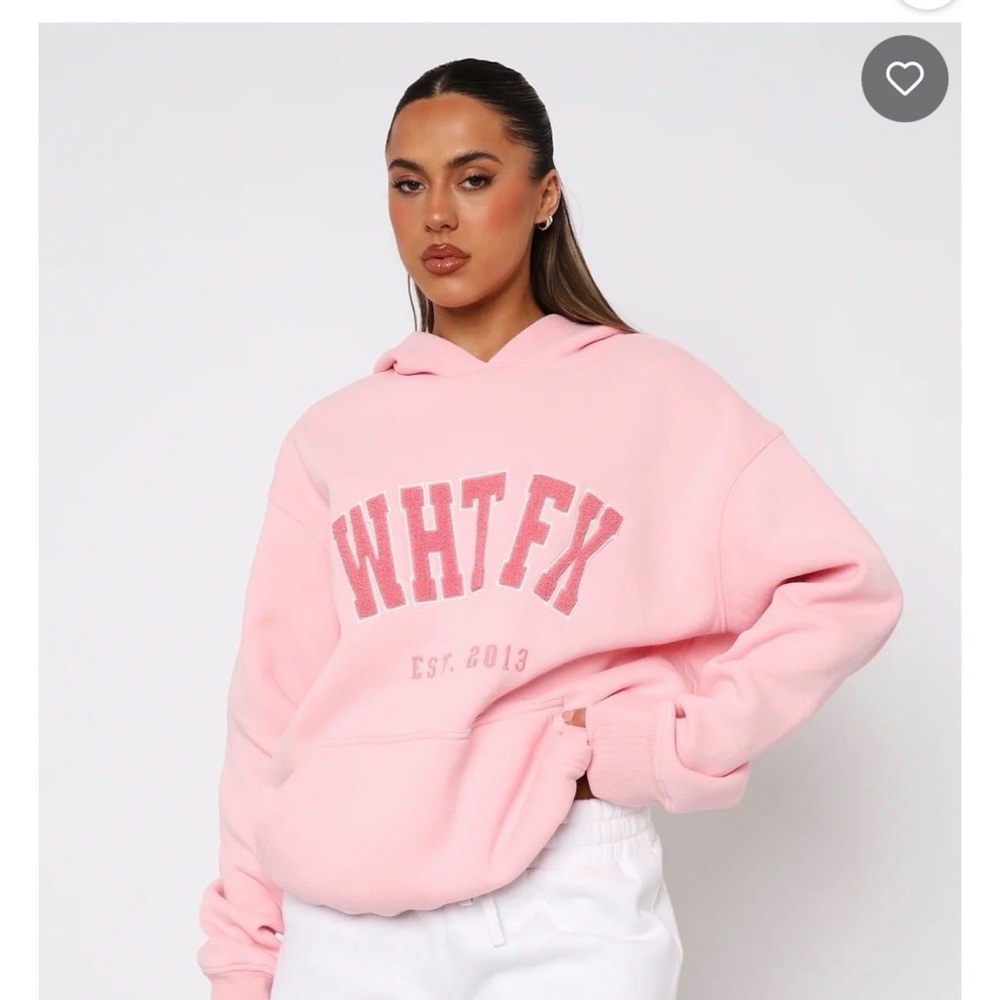 White fox hoodie
